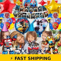 Transformers Party Supplies – Optimus Prime Decorations Set