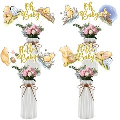 16pcs Classic The Pooh Centerpieces for Baby Shower Decorations Winnie Center…