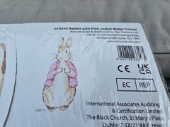 Star Cutouts SC4595 Rabbit With Pink Jacket Water Colour Cardboard Cutout 93cm