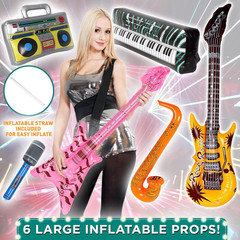 70 Pc Large Premium Photo Booth Props Set for All Occasions – Wedding Props, Bir