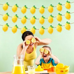 50 PCS Lemon Cutouts for Bulletin Board Decorations, Lemon Paper Cut-Outs Lem…