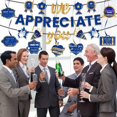 Appreciation Decorations, We Appreciate You Banner Decorations, Thank You Sign,