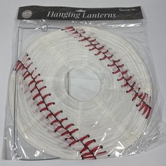 Quasimoon Baseball Paper Lantern (4 Pack)