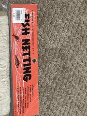 Vintage NIP Fish Netting Decorator 6’ X 12’ Natural White Beach Nautical Décor