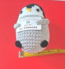 Handmade Emotional Crochet Penguin – You’re My Penguin Gift for Special Moments