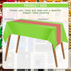 3 Pcs Mouse Theme Birthday Party Supplies Decoration Christmas Mouse Tablecloth