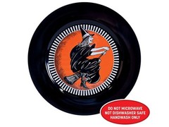 Vintage Halloween Witch Platter 12 pc Retro Tableware Plates Trays Party Platter