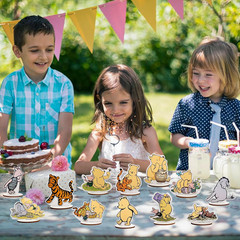 The Winnie Bear Wooden Table Centerpieces for Birthday Party/Baby Shower Decorat