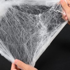 200g Halloween Decorations Outdoor Spider Web Set