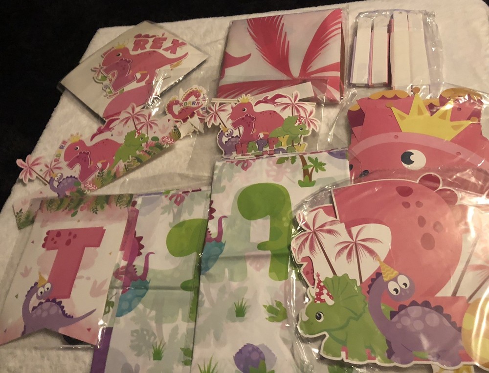 Two Rex Birthday Party Kit