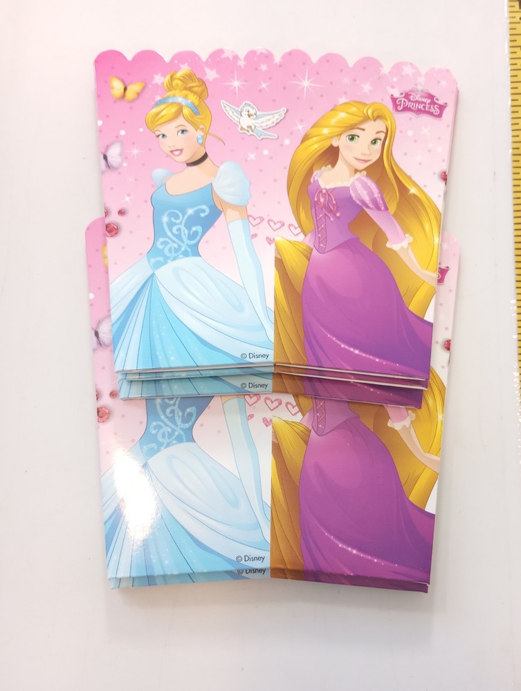 Disney Princess part favor boxes popcorn? lot not sealed