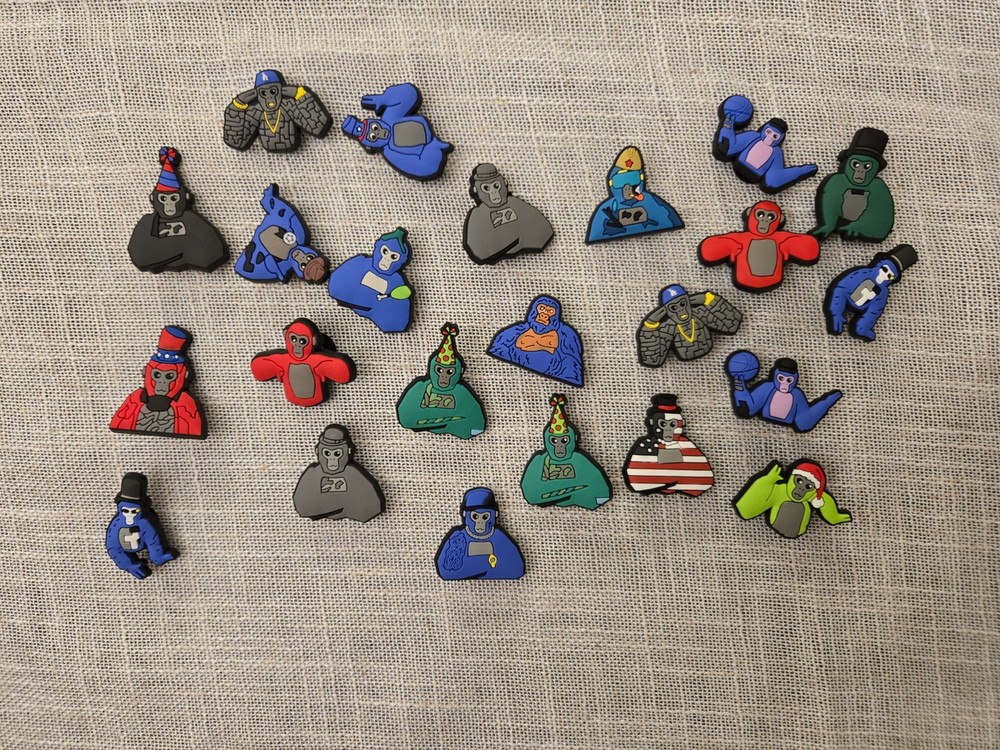Gorilla Tag Party Supplies Birthday Decor Banner Balloon Shoe Charms US Seller!