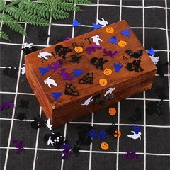 300g Plastic Multi-shaped Glitter Confetti for Halloween Party Table Decor