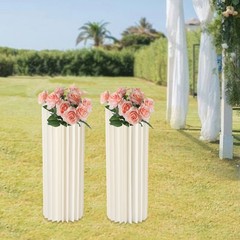 Party Floral Stand Wedding Centerpieces Cardboard Vase For Party Decor 2 Pcs