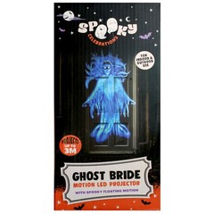 Halloween GHOST BRIDE LED Light Projector Spooky Haunted Floating Apparition
