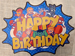 Superhero Avenger Party Supplies Set Birthday Decor Banners etc US Seller!