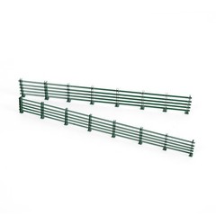 HO Scale Road Barrier 20.3cm Long in Two Sizes 1/87 and 1/64 for Models