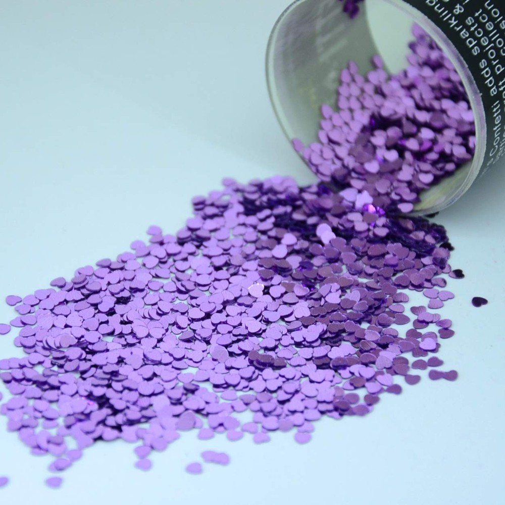 Confetti Heart 1/8 Inch Pink Table Scatter Party Celebration Pack #9394 QS0