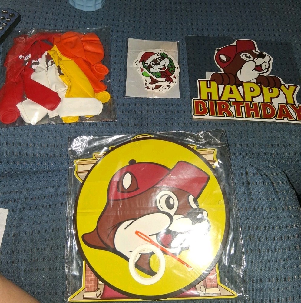 Buc-ee’s Birthday Party Supplies Bundle -New