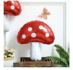 Red Blue Green Yellow Balloon Garland Kit with Confetti Cloud Mushroom Star B…