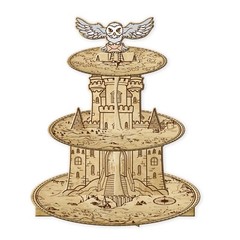 Harry Potter Birthday Cupcake Stand Cake3-Tier Snow Owl Theme