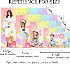 Donut Two Sweet Birthday Backdrop Sweet Candy Second Birthday Party Decoratio…