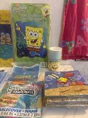 Spongebob party supplies lot