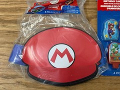 LARGE MIXED LOT Birthday Party Supplies Nintendo Super Mario Boys Kids 8 Guests