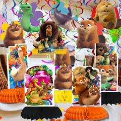 HOPPERS Plushy Tableware party supplies decoration balloons birthday centerpiece