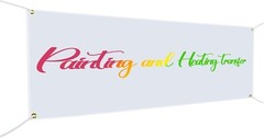 Koala Sublimation Blank Banners 2×6 FT Large Garden Party Sign Flag Decor 5 Sets