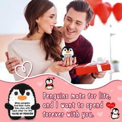 Handmade Emotional Crochet Penguin – You’re My Penguin Gift for Special Moments