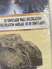 3D T-Rex Head Dinosaur Bedroom Wall Decoration Jurassic World