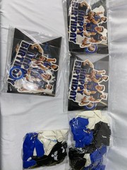 Luka Dončić Basketball Birthday Set-Balloons And Banner- Black,blue And White