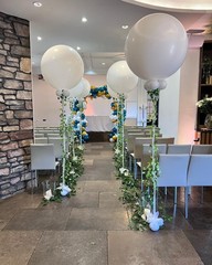 20 Large White Balloons, 24 Inch Jumbo Thick Heavy Duty Balloons for Bi