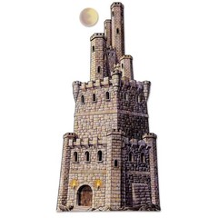 Beistle Jointed Large Castle Tower – Party Supply Decoration for Medieval