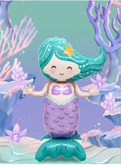 Mermaid Theme Birthday Balloons Mermaid Tail & Shells Foil Balloons 40 inch