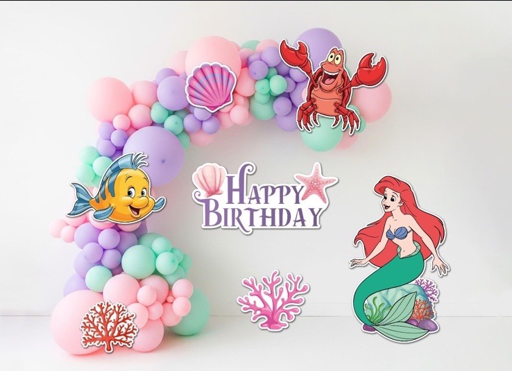 Little mermaid Party Decor