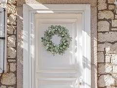 4 Packs 6FT Artificial Eucalyptus Garland, Faux Greenery Garland Hanging Fake