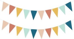 2 Pieces Boho Rainbow Pennant Banner for Classroom Decorations | Pre-Strung B…
