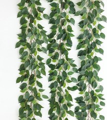 Mizii 3 Packs Artificial Vines Garland 78» Fake Ficus Vine Greenery Garland
