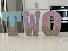 Two Sweet Birthday Party Decorations, Donut Decoration, Baby Second 2nd