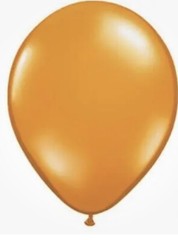 11″ Qualatex Mandarin OrangeLatex 100 Count Balloons Party Supplies Brand New