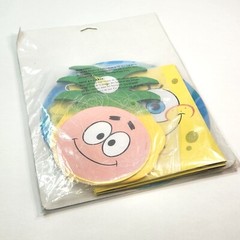 Nickelodeon SpongeBob Squarepants Party-Time Decoration Kit & Party Game (READ)