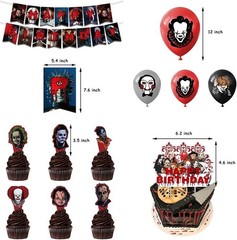 Horror Movie Party Decorations Set
