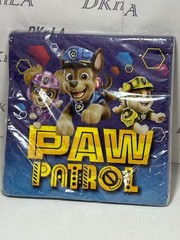 «Paw Patrol» Birthday Party Supplies, Paddle Ball, Invitations, Napkins, Tattoo