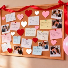 Assorted Red Pink White Heart Paper Cutouts Card Stock Valentines 360 PCS