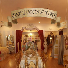Once upon a Time Banner Vintage Magical Sign Fairy Tale Party Decor Ancient Cas