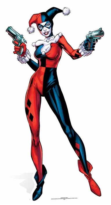 Harley Quinn DC Comics Justice League Cardboard Cutout / Standee Standup Villan