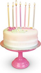 Talking Tables Pack of 16 – Size 10cm Pastel Birthday Candles Colors