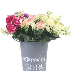 1 Bouquet 5 Heads Hydrangea Silk Flower Artificial Flower Holding Flowers Decor